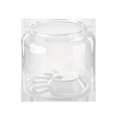 Transparent Plastic Ecological Desktop Landscaping Feeding Fish Tank - No 4019 Turtle Jar - View 1