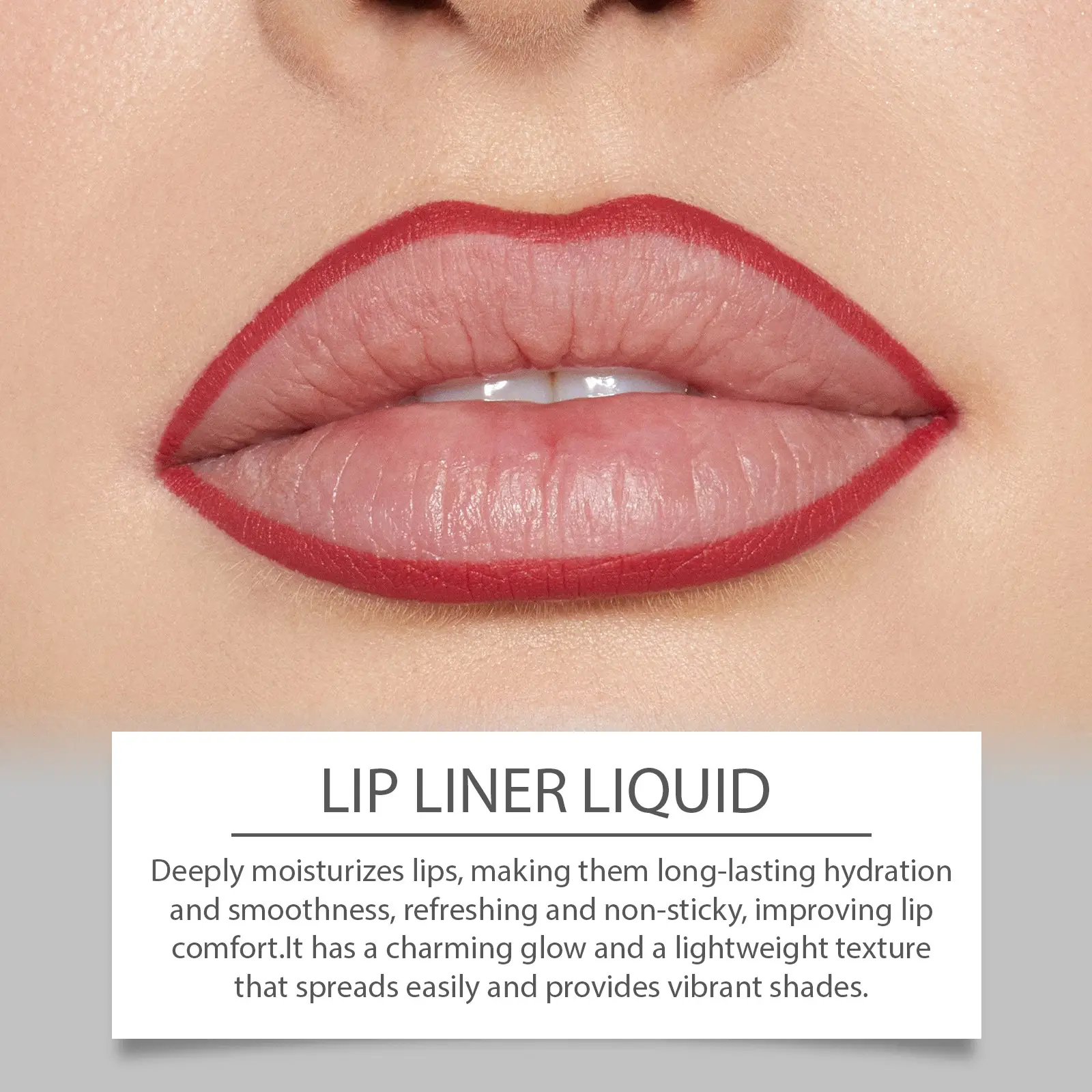 Portable Household Highlighting Liquid Lipliner