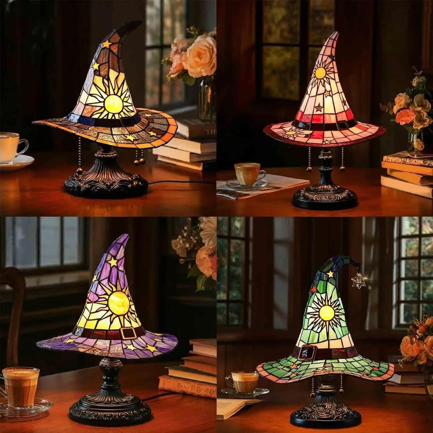Witch Hat Lamp Decoration Magic