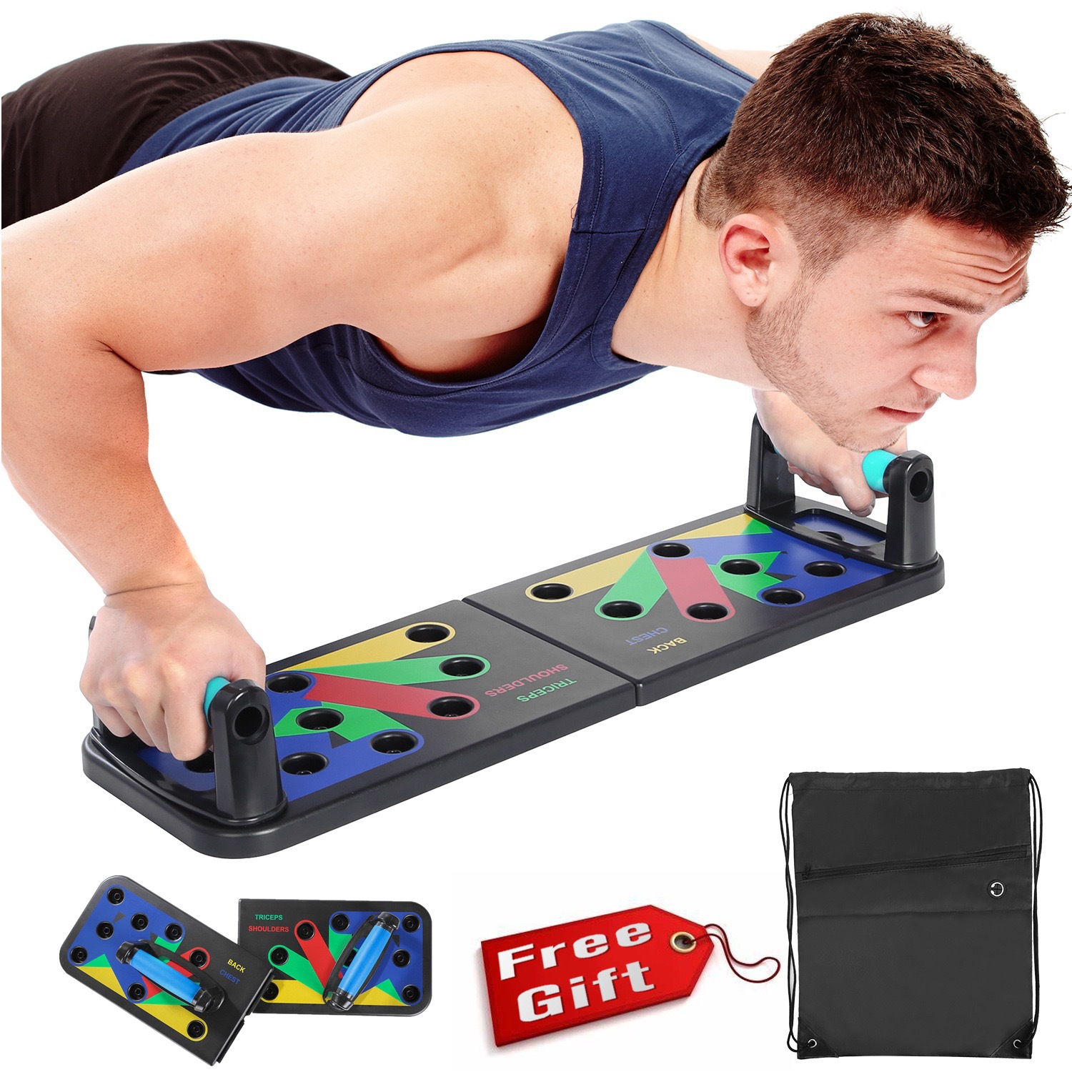 Multifunctional Push-ups Fitness Board Bracket Aid - Image 8