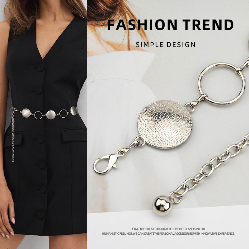 Waist Chain Ring Dress Decoration Belt