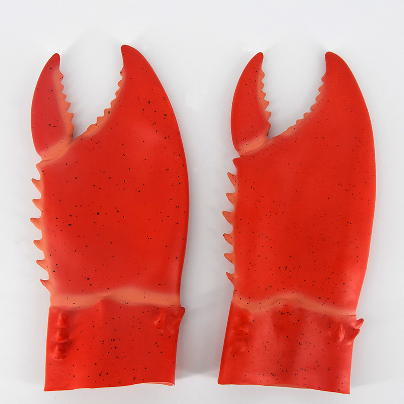 Halloween Accessories Props Animal Latex Crab Gloves — foto 7