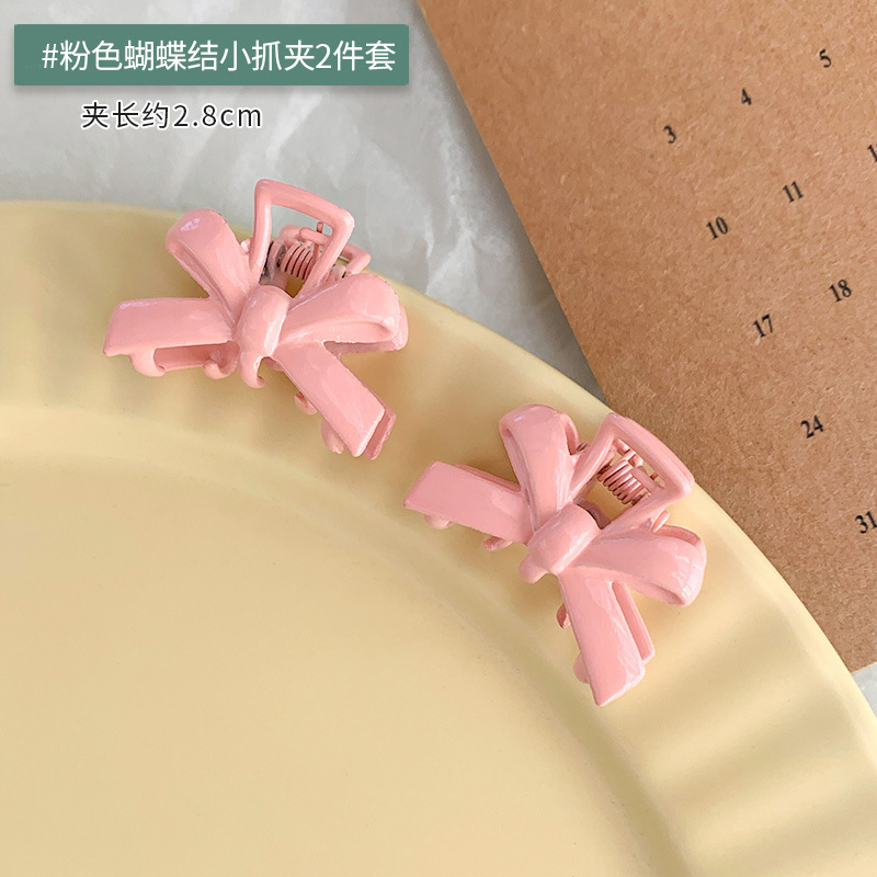 Candy-colored Metal Hair Clip With A Bow - Image 8