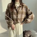 Fine Khaki Plaid