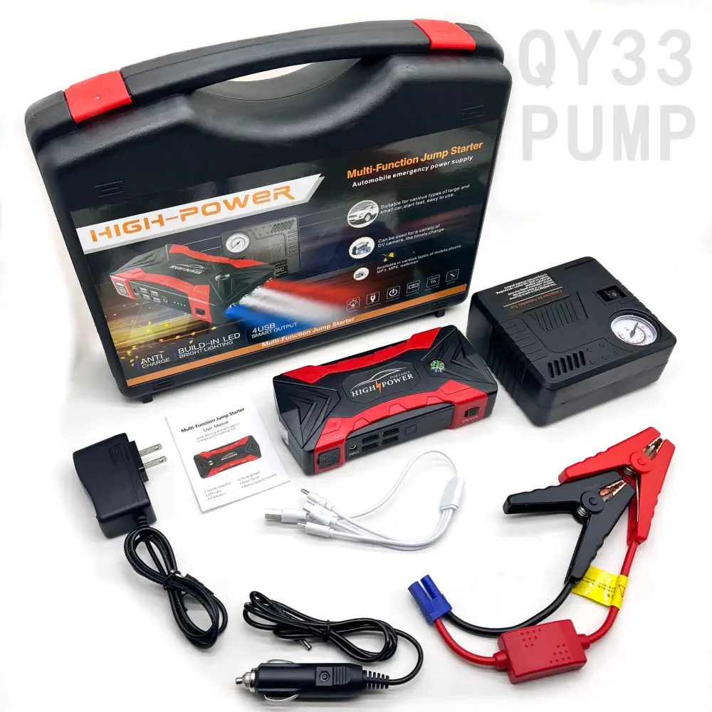 QY33 JumpStarter 12V High-Power Car Power Bank