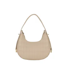 French Underarm Bag Elegant Small Shoulder Rhombus Pattern Handbag Women - Khaki - View 1