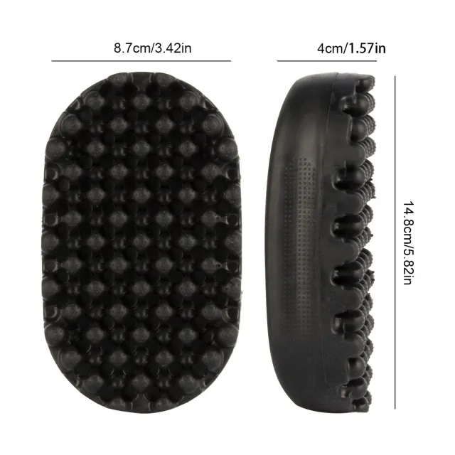 Hair Salon Hairdressing Rubber Curler Black - Shop at LoveMi