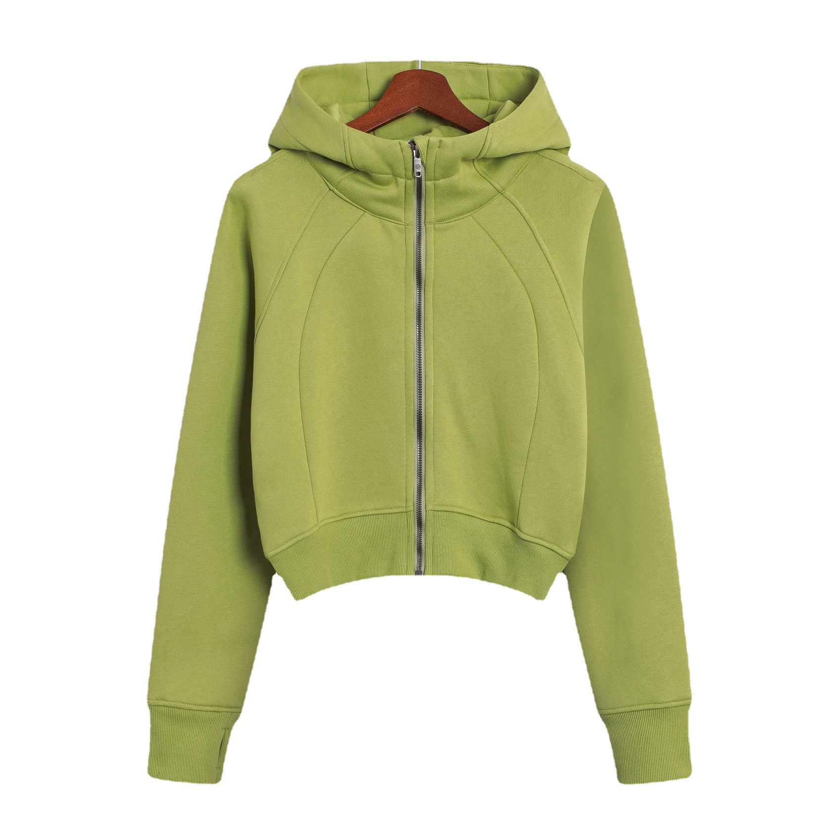 Women's Short Slim Outdoor Sports Hoodie