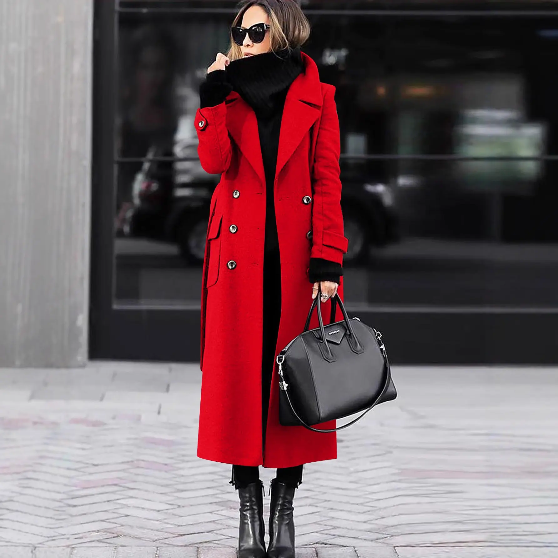 Women's Woolen Casual Fashion Coat Jacket