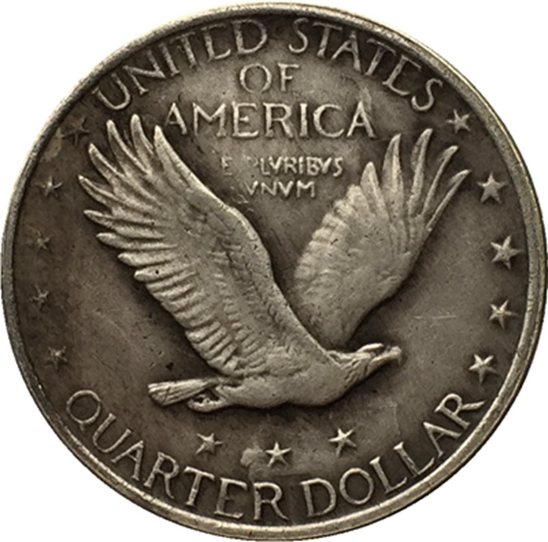 Coin Brass Silver Plated Antique Crafts