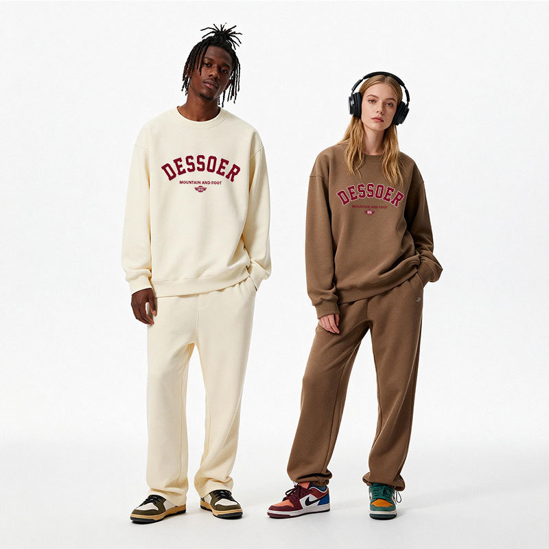Hoodless Versatile Warm Printed Top For Fall And Winter