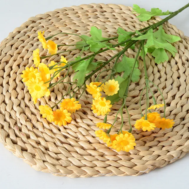 Simple And Creative Home Soft Decoration Simulation Flowers Yellow - Shop at LoveMi