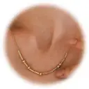 Beaded Clavicle Necklace Chic And Sweet With A Cool Edge view 6