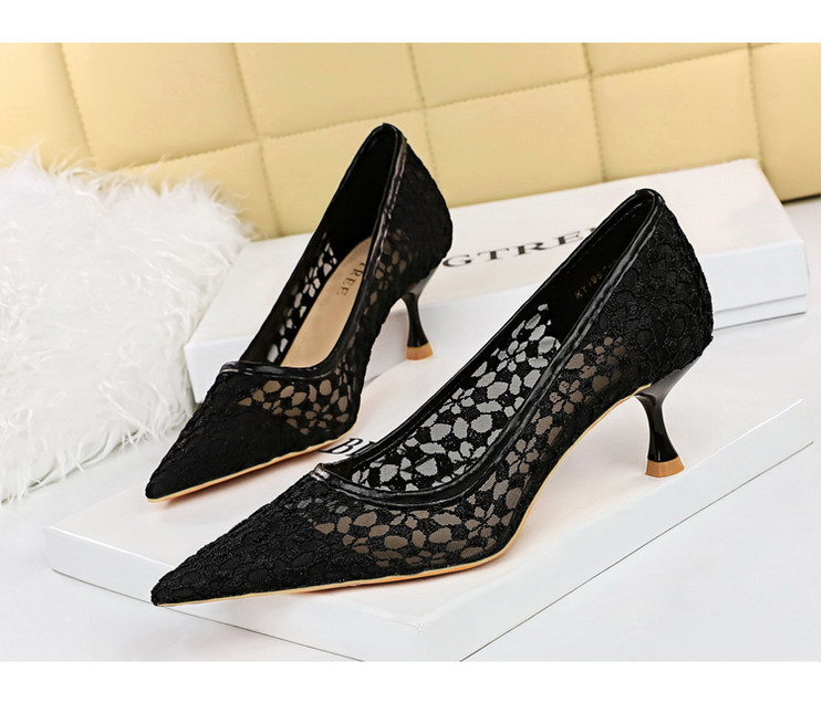 Title 1, Womens Stiletto High Heel Lace Shoes. Pointed ...