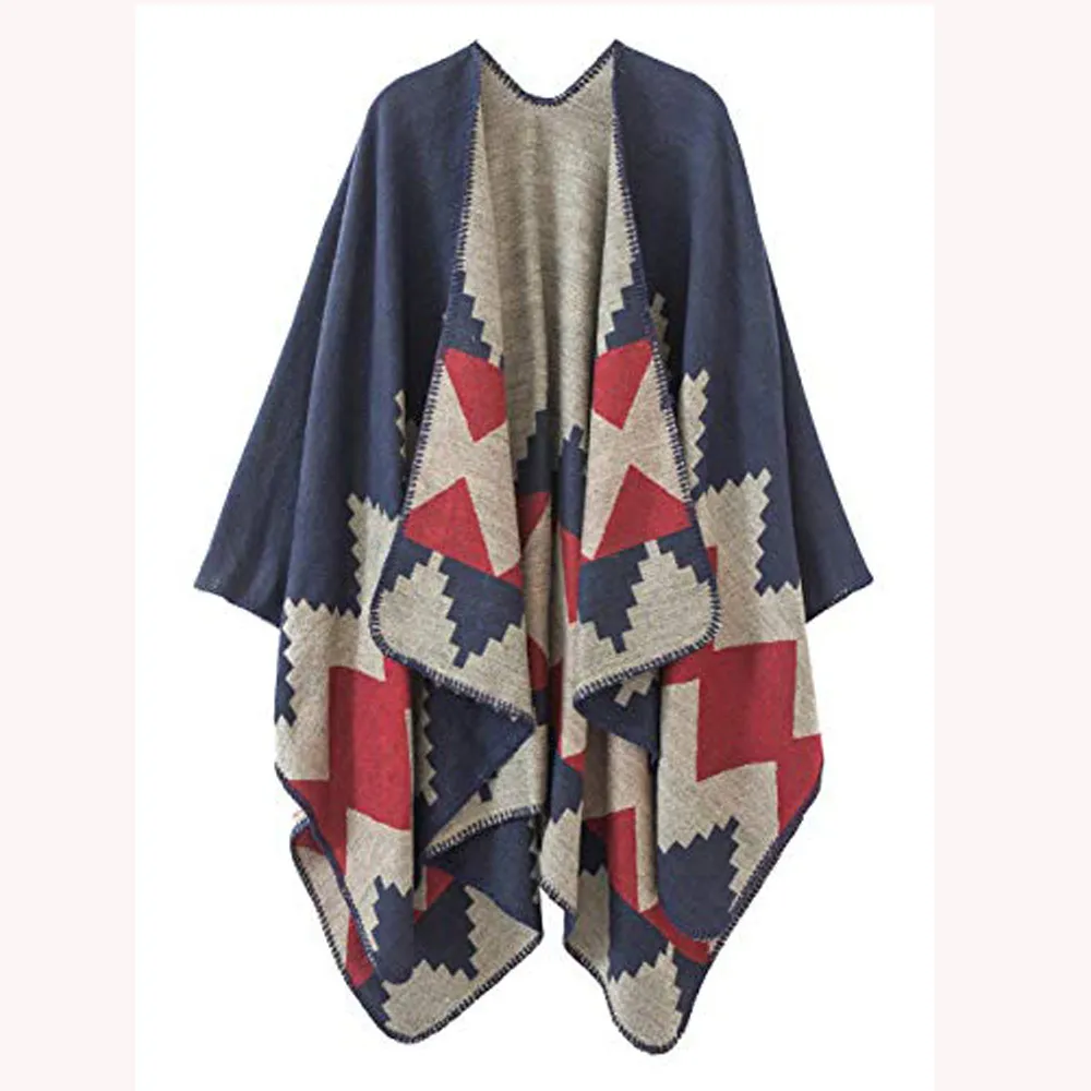 European And American Street Classic Fashion Wave Shawl - Style 25-150Cm