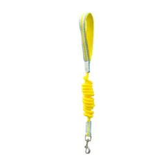 Dog Hand Holding Rope Vest Walking Chest Strap - Lemon Yellow - View 1
