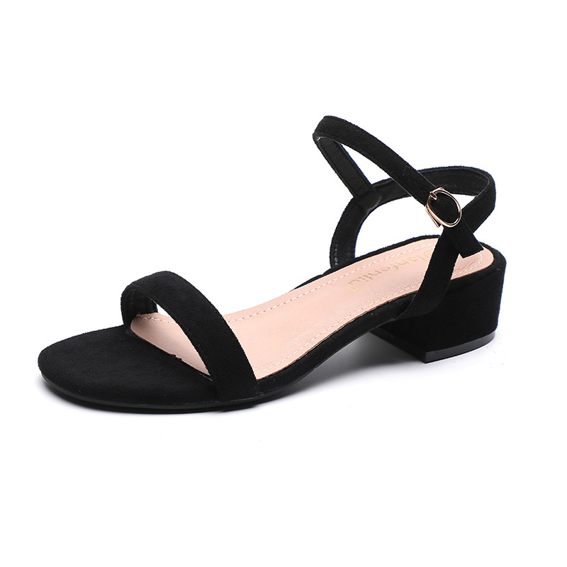 Suede Ankle-Strap Sandals, picture 2 of 4