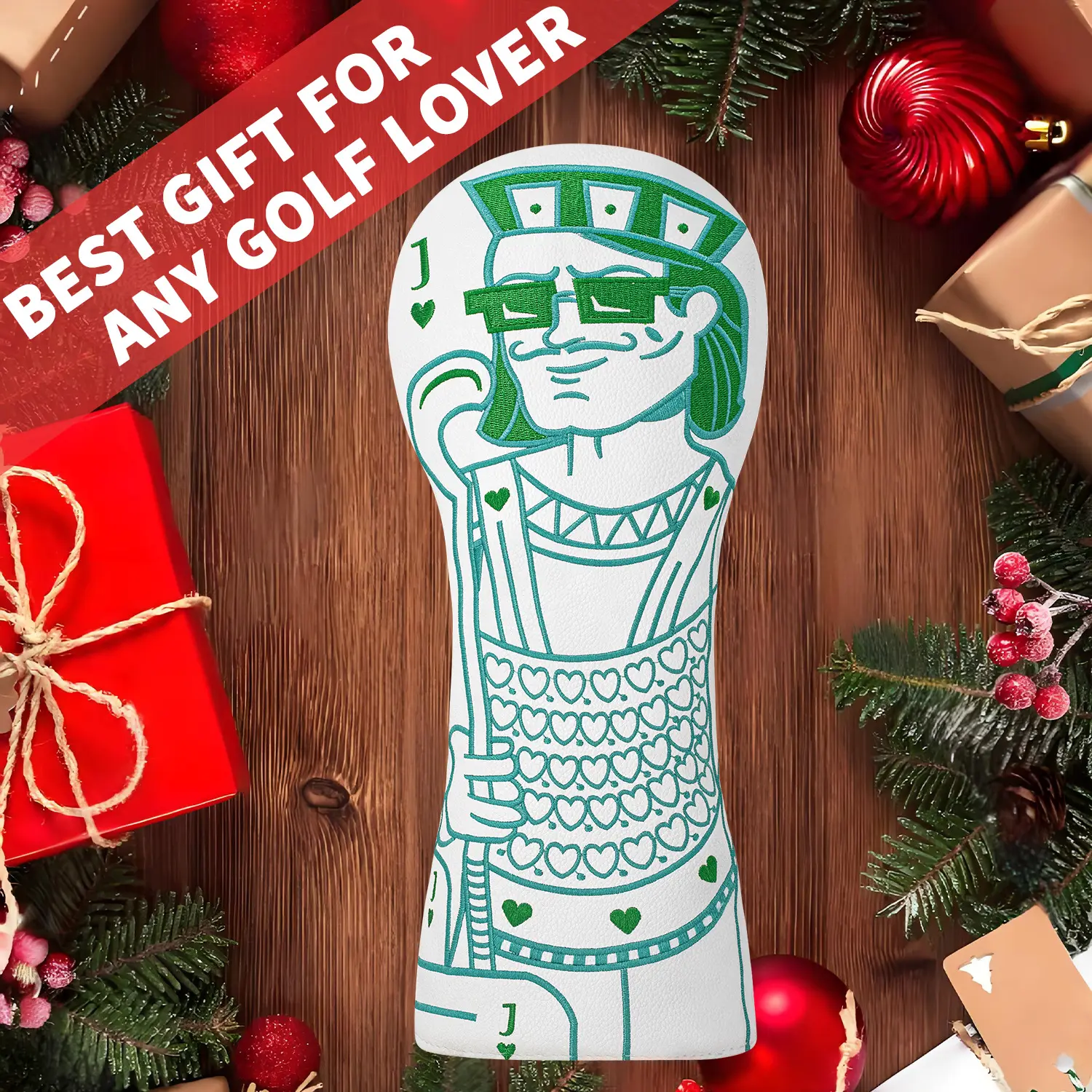 Poker-Theme Golf Club Covers Creative Set