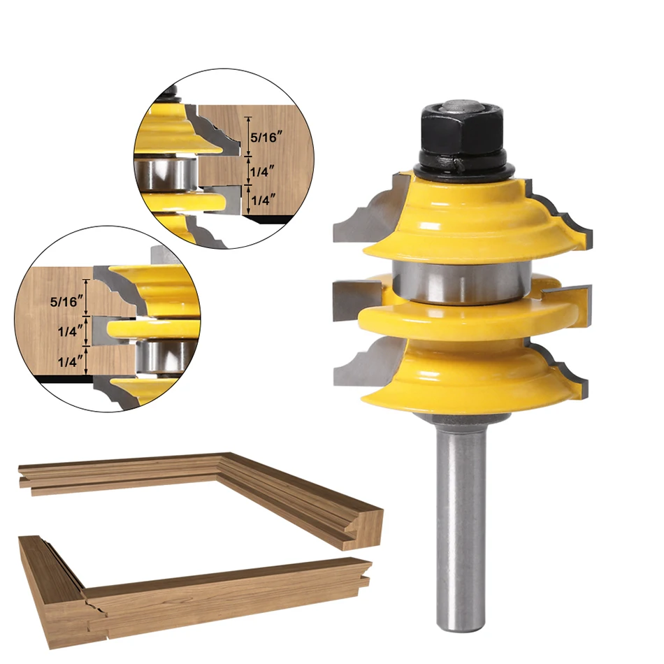 Title 1, 8mm Schacht Mortise Joint Frees, Houtbewerking ...