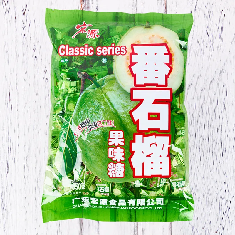 Plum Sugar Guava Fruit Flavored Hard Candy - Guava 350G