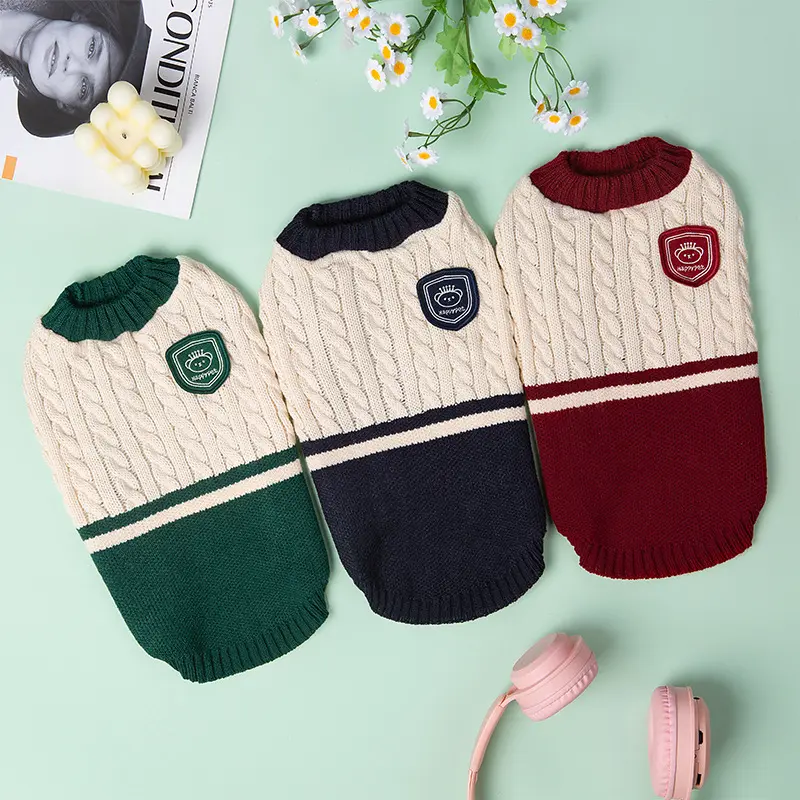 Pet Academy Style Thickened Warm Stretch Dog