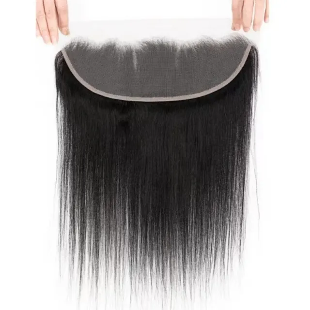 13x4 Frontal Handmade Lace Closures Human Hair Black - Shop at LoveMi