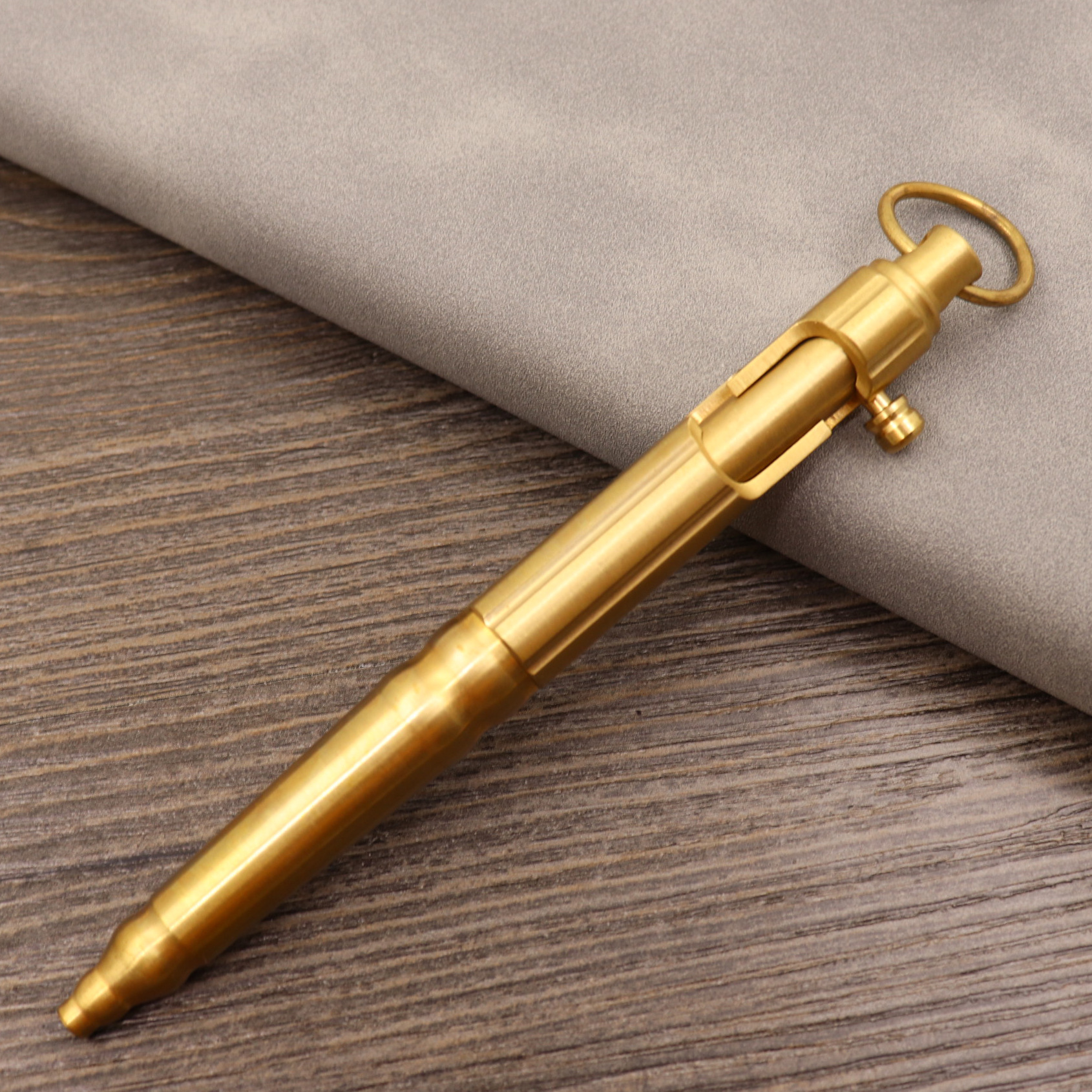 Brass Machine Gun Pen