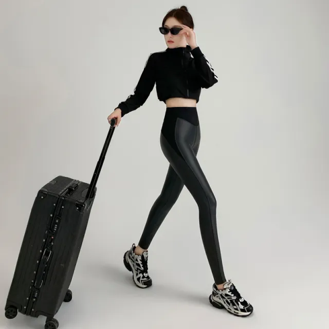 Autumn And Winter High Waist Tight Leggings For Women Black - Shop at LoveMi