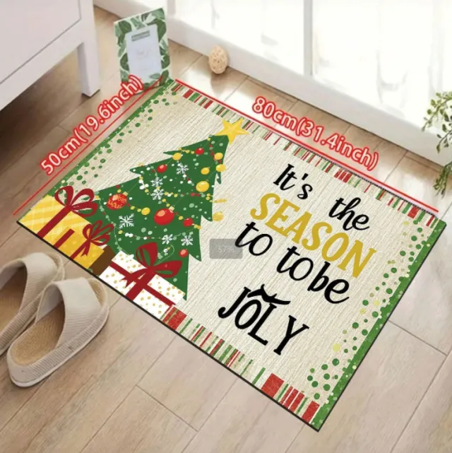 Cartoon Christmas Decorative Foot Mat Home 829Xysddd7 - Shop at LoveMi