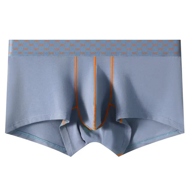 Sports Fitness Low Waist Small Boxer Contrast Color Pants