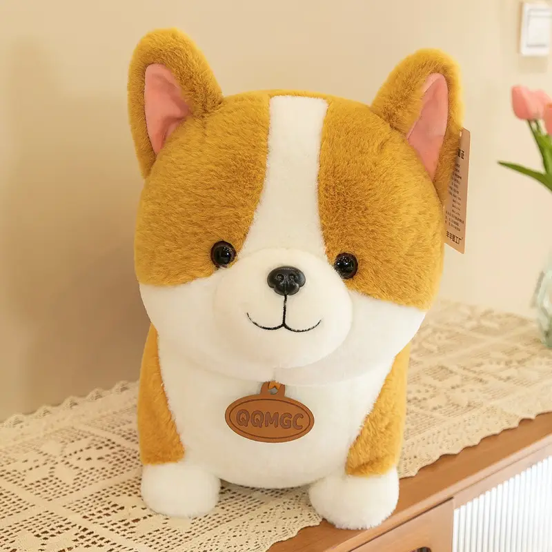 Cute Heart Butt Corgi Doll Hair