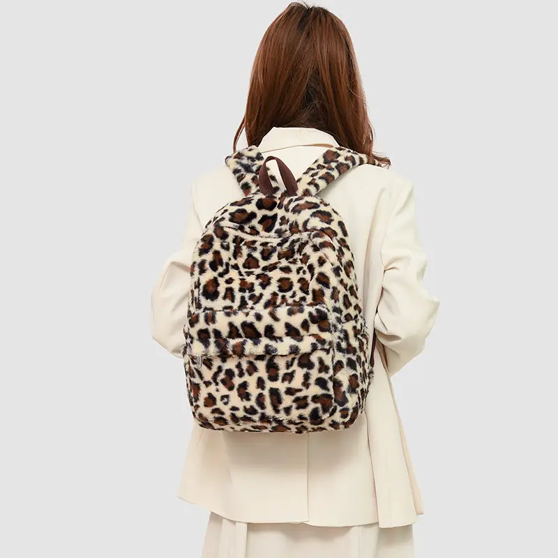 Cute Plush Backpack New-style School Bag