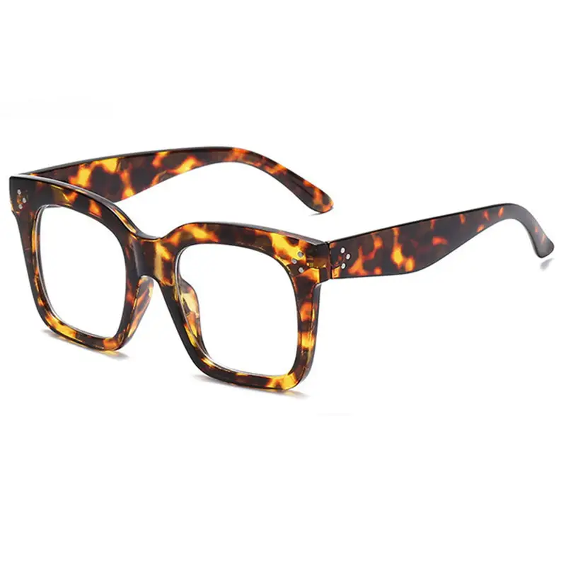 Square-frame Retro Miding Sunglasses