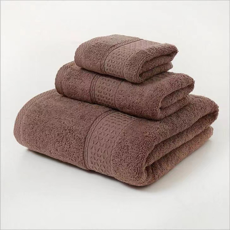 6-Piece Thick Absorbent Pure Cotton Towel Set