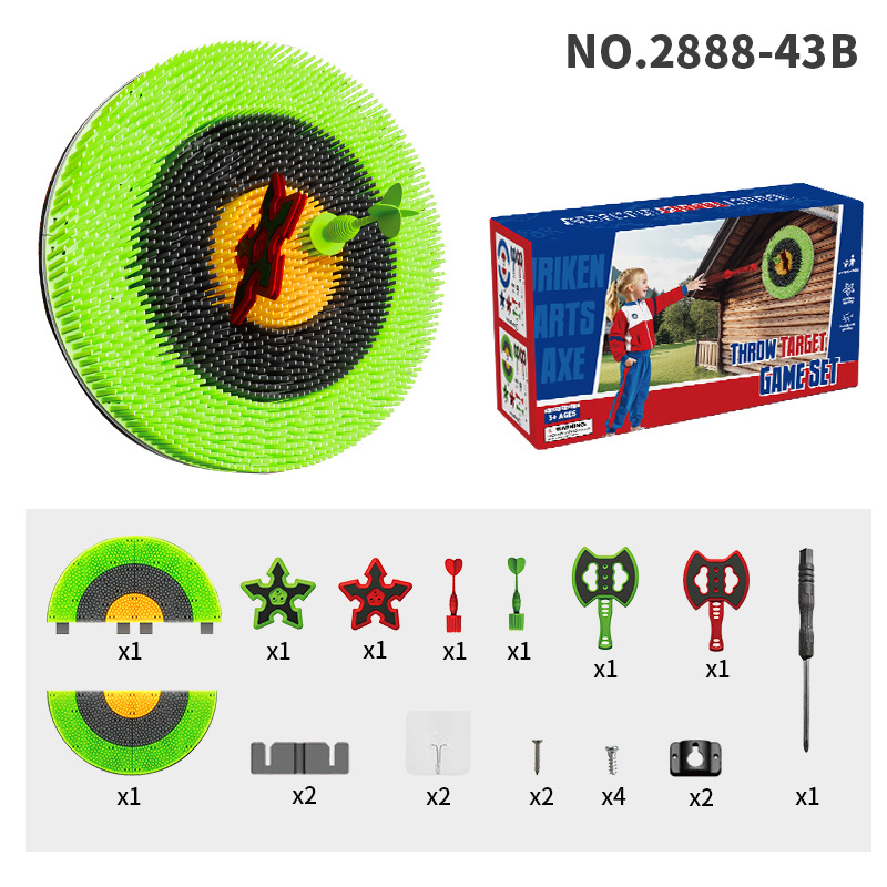Game With An Axe IndoorOutdoor Throwing Target Toy