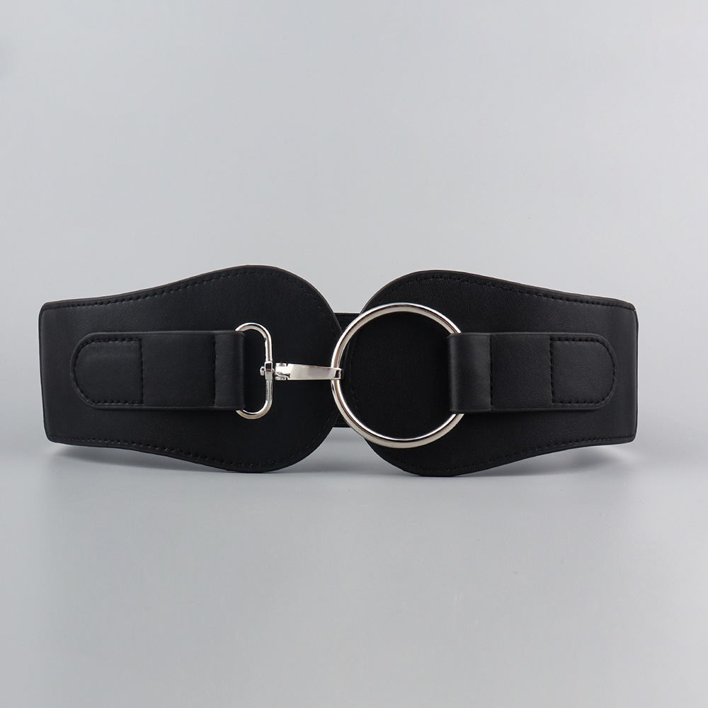 Black Silver Buckle