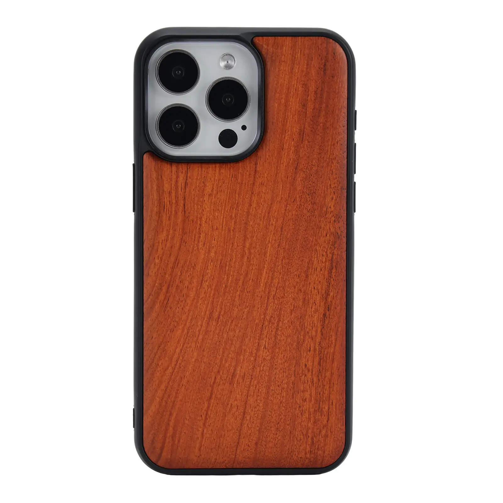 Magnetic Wooden Full Cover Phone Case