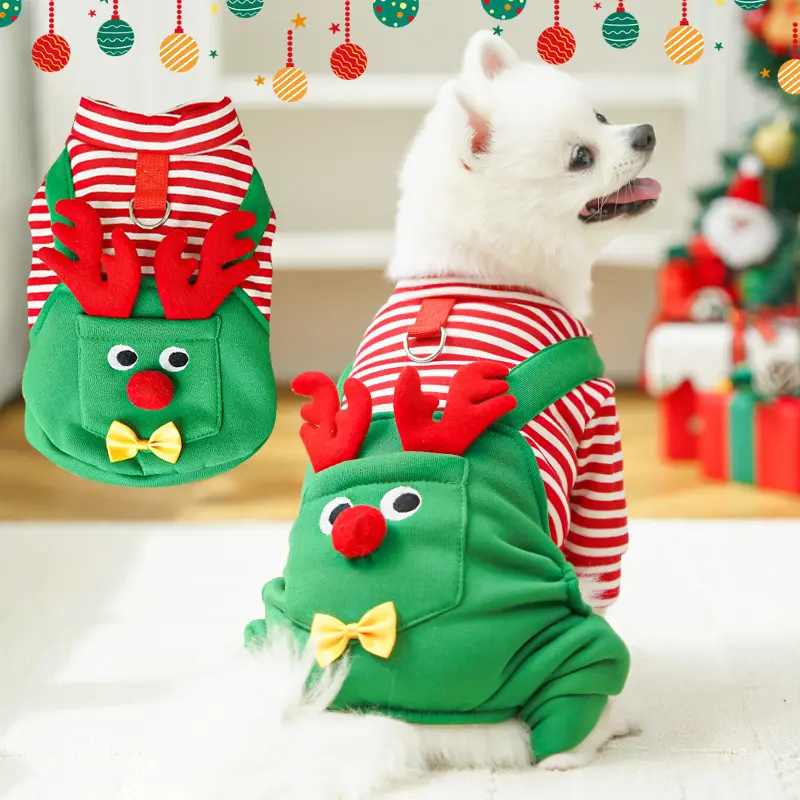 Christmas Pet Dogs Cats Coats Dress Up