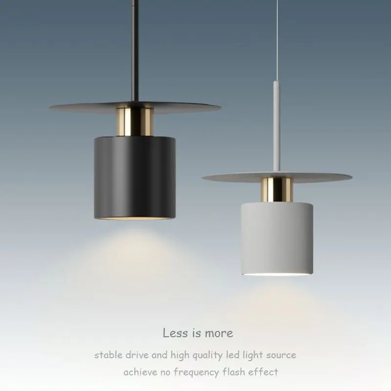 Modern Minimalist Bedroom Bedside Small Droplight Designer