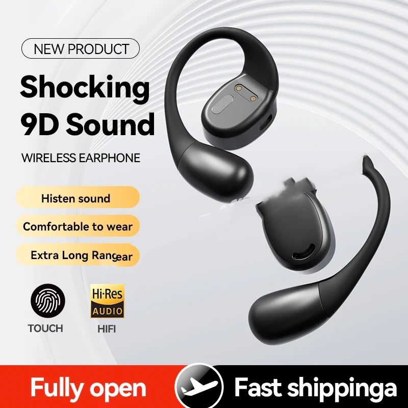 New Bluetooth Headset Non In-ear Open Bone Conduction - Image 8