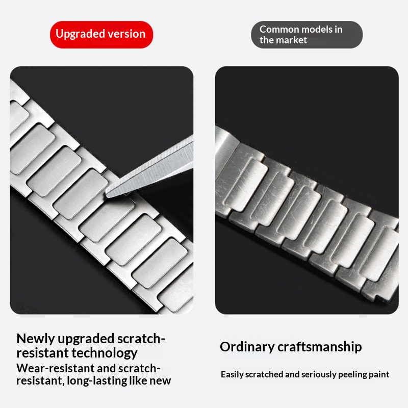 Metal Stainless Steel Magnetic H-shaped Watch Strap For IWatch 2