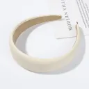 1 Milky White Pu Leather