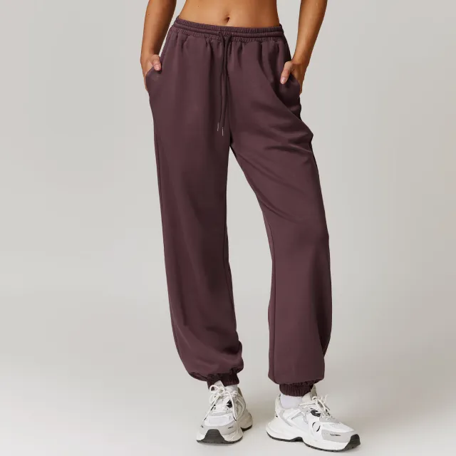 Zechuang Spring New High Waist Casual Pants Purple - Shop at LoveMi