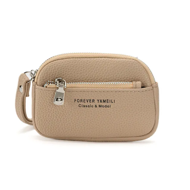 Women's Coin Purse Student Cute Two in one Apricot - Shop at LoveMi