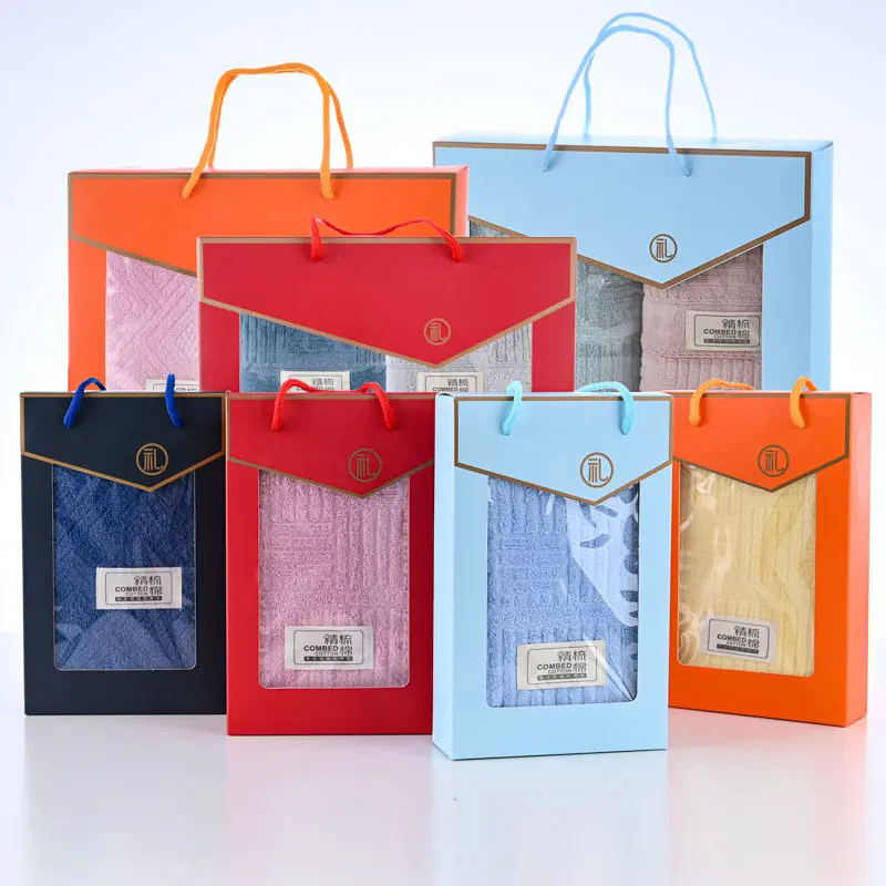 Cotton Towel Wedding Gift Set 3-Piece