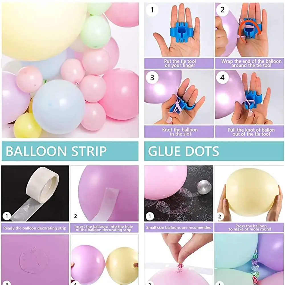 Cross-border Best-selling Butterfly Balloon Set Aluminum Foil And Latex