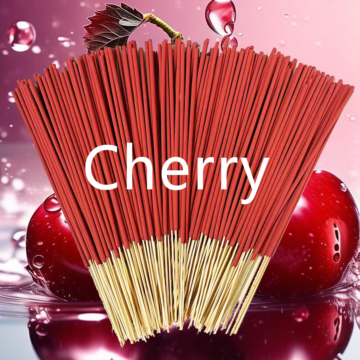 22cm Cherry Flavored Bamboo Stick Incense For Home Use