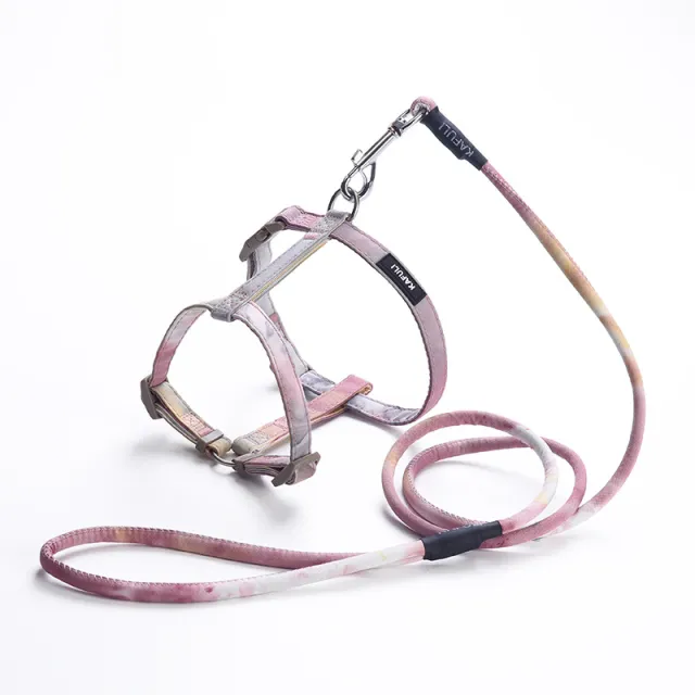 Adjustable Pet Cat Gradient Color Hand Holding Rope Algae Yellow - Shop at LoveMi