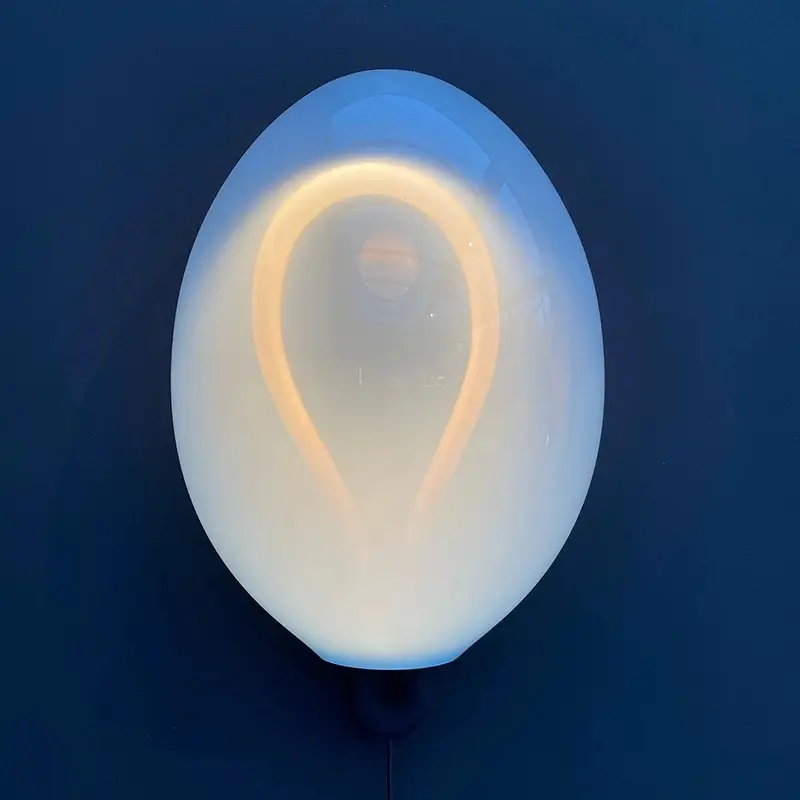 Balloon Shape Background Wall Bulla Wall Lamp Post-modern Designer Bedroom Aisle Stairs Ambience Light