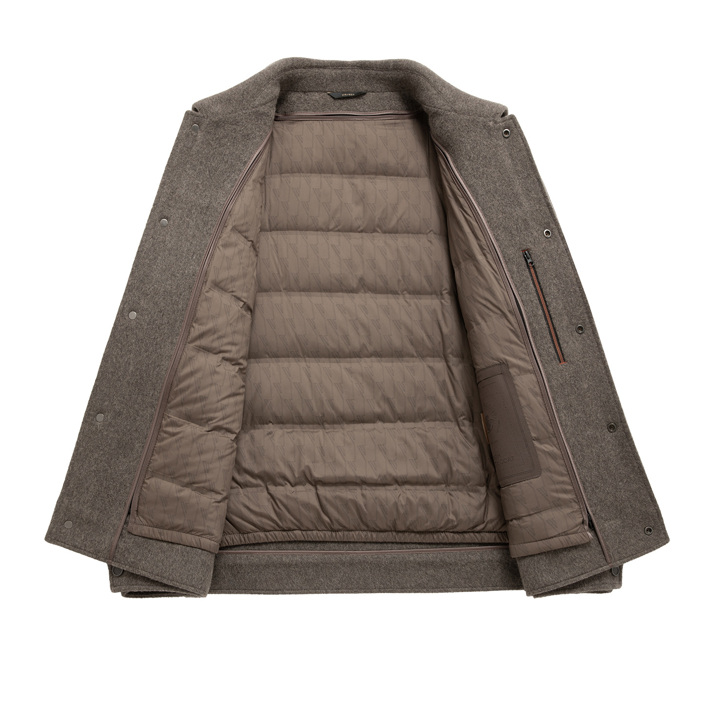Double-Breasted Wool Coat, picture 2 of 5